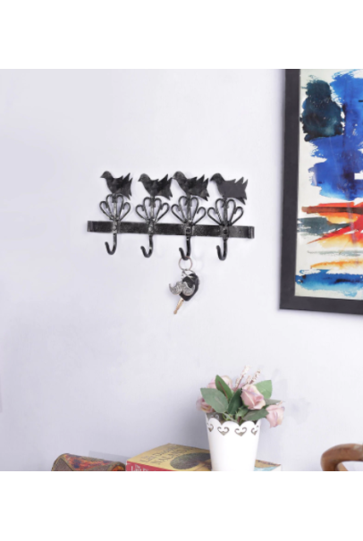 Black Metal Key Holder Black Metal Key Holder
